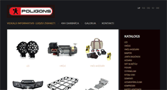 Desktop Screenshot of poligons.lv